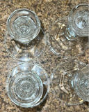 Set of Eight Clear Glass Candlestick Holders - thumbnail 5 of 5