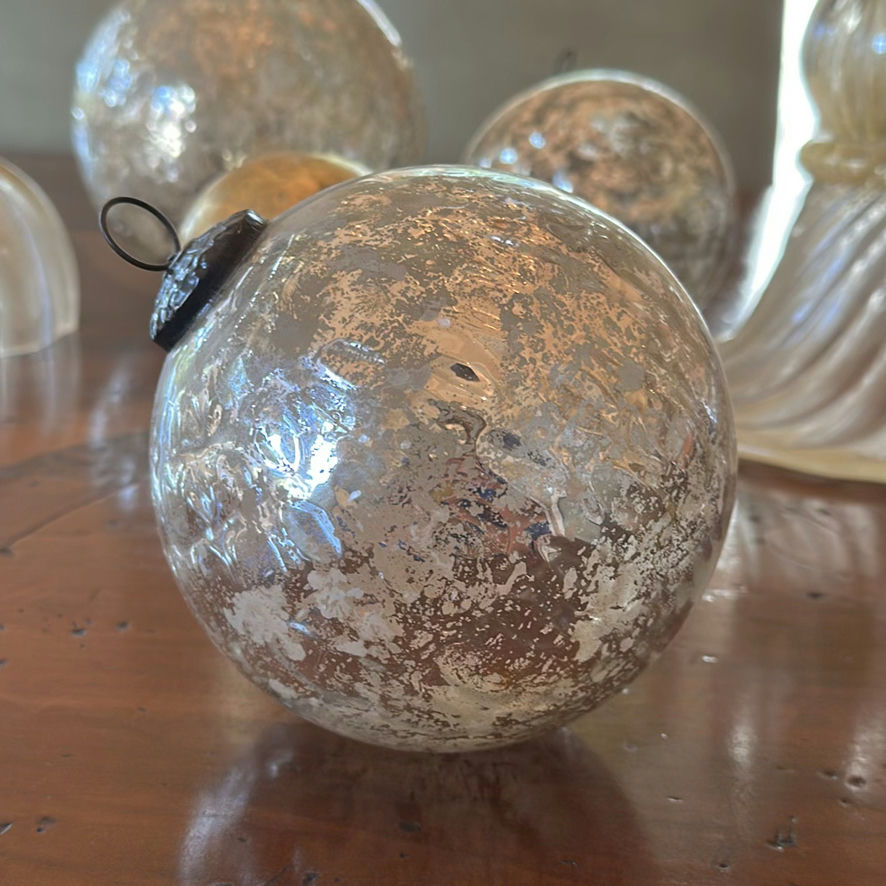 Glass Decorative Bowl, Candle Holders, and Assorted Ornaments - image 4 of 8