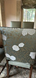 Wood Dining Table and Upholstered Dining Chairs - thumbnail 4 of 8