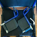 Medline Excel Basic Aluminum Transport Wheelchair and Cane - thumbnail 2 of 8
