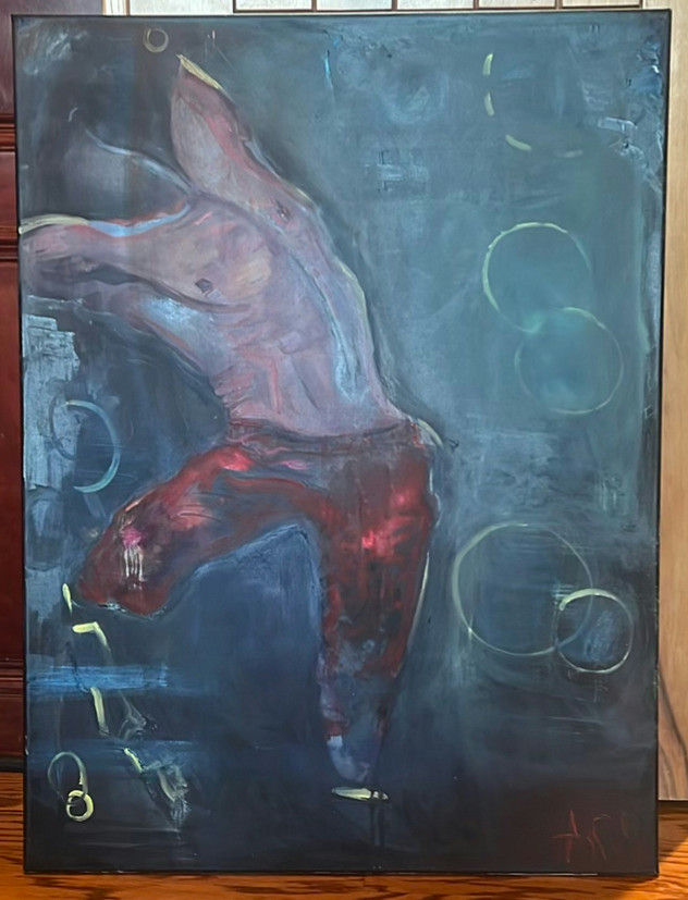 Two Smaller Paintings 24”x 36”. Two Larger Paintings 30” X 42”. - image 4 of 4