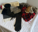 Fur Accessories, Leather Gloves, and Plaid Scarves - thumbnail 1 of 9