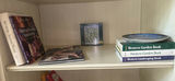 Art and Gardening Books with Floral Puzzle and Decorative Plate - thumbnail 1 of 9