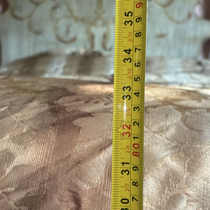Four-Poster Bed Frame with Decorative Headboard - image 8 of 10
