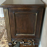 Dark Wood Three-Drawer Accent Chest - thumbnail 6 of 9