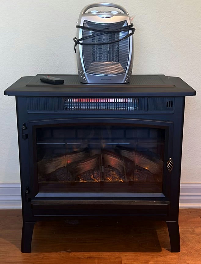 Duraflame Electric Fireplace Heater with Remote - image 1 of 7