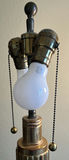 Pair of Fluted Table Lamp Bases - thumbnail 3 of 5