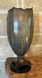 Pair of Decorative Metal Vases - thumbnail 1 of 6