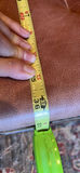 Brown Leather Upholstered Ottoman - thumbnail 7 of 9