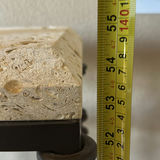 Metal Pedestal Plant Stand with Stone Top - thumbnail 9 of 11