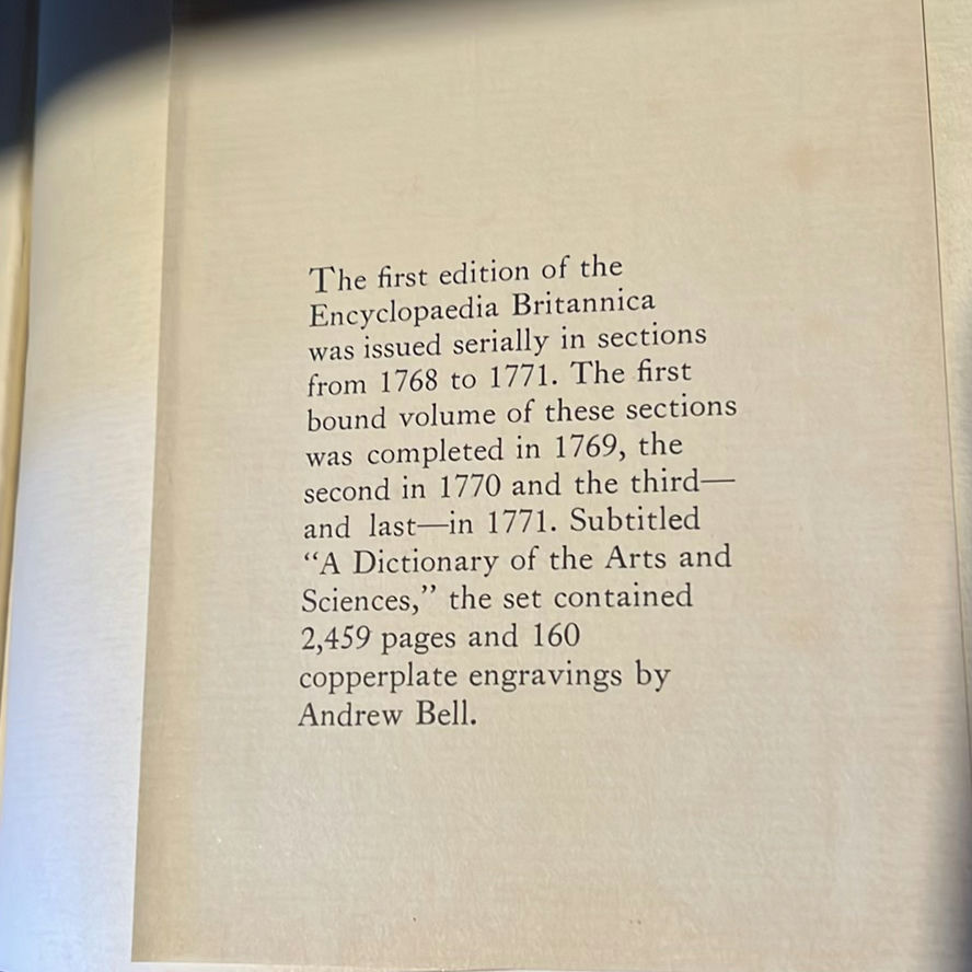Encyclopaedia Britannica Three Volume Book Set - image 3 of 10