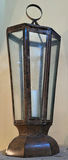 Metal and Glass Lantern Candle Holder - thumbnail 1 of 3