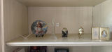 Decorative Figurines, Collector Plate, Crystal Cross, and Photo Frames - thumbnail 1 of 8