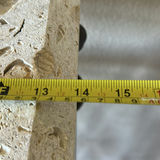Metal Pedestal Plant Stand with Stone Top - thumbnail 8 of 11