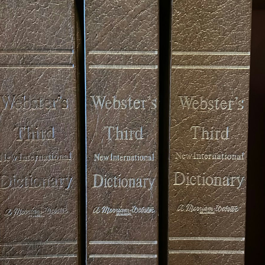 Merriam-Webster Third New International Dictionary and Reader's Digest Illustrated Encyclopedic Dictionary Sets - image 3 of 6