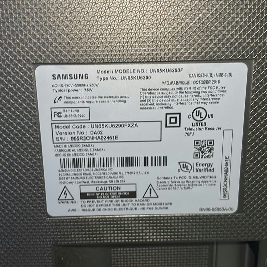 Samsung 65-Inch Smart TV with Remote - image 5 of 5