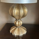 Pair of Table Lamps with White Drum Shades - thumbnail 3 of 6