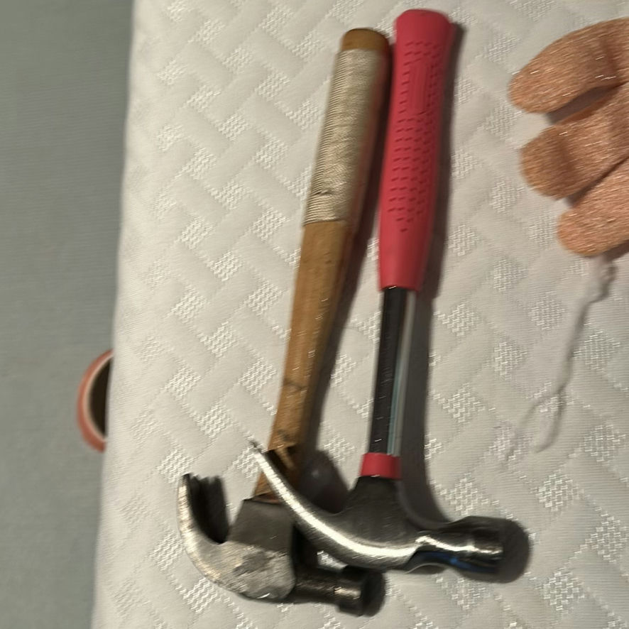 Dr Teal's Epsom Salt, Bostitch Hole Punch, Hammers, Gloves, Bath Cap, and Brush - image 3 of 7