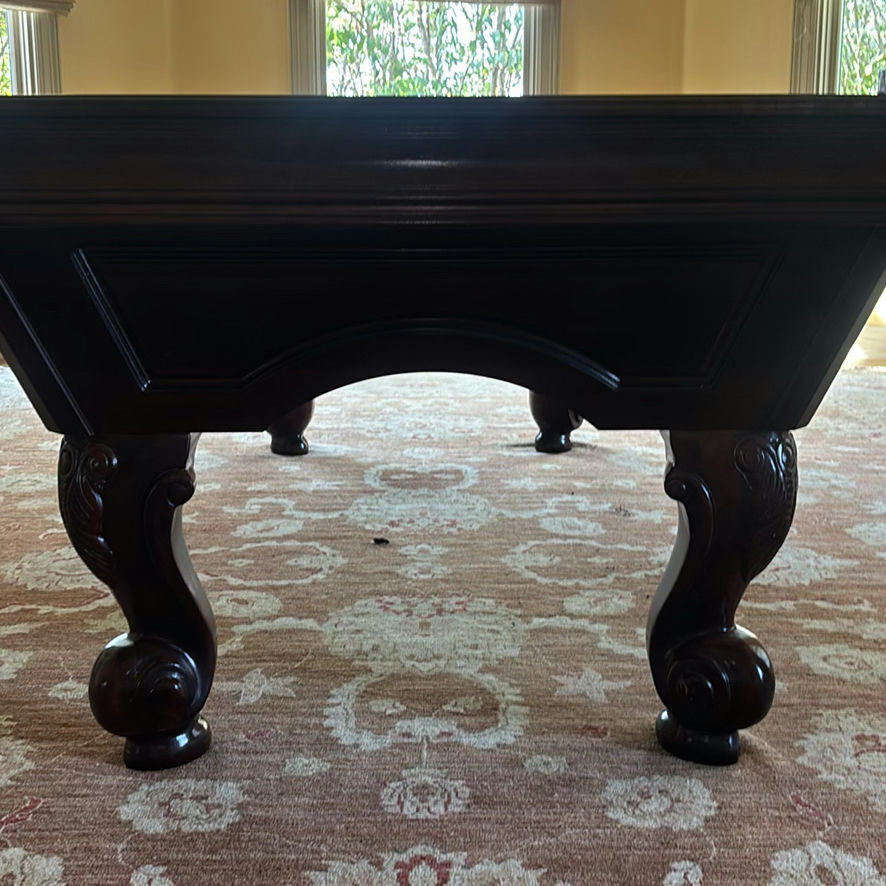 Brunswick Billiards Pool Table with Billiard Balls and Triangle Rack - image 2 of 9