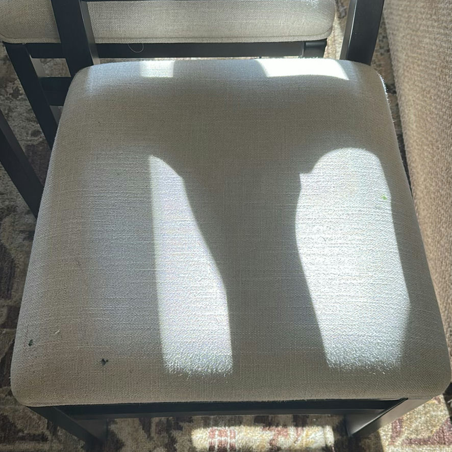 Set of Four Upholstered Dining Chairs - image 5 of 6