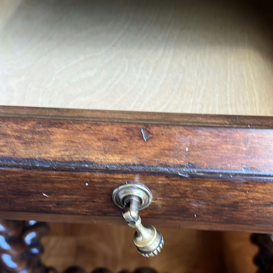 Two Bed Side Tables & One Small Table - image 4 of 16