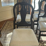 Set of Four Upholstered Dining Chairs - thumbnail 3 of 6