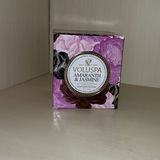 Voluspa Amaranth & Jasmine Candle Box, Floral Teacup, and Decorative Figurines - thumbnail 2 of 8