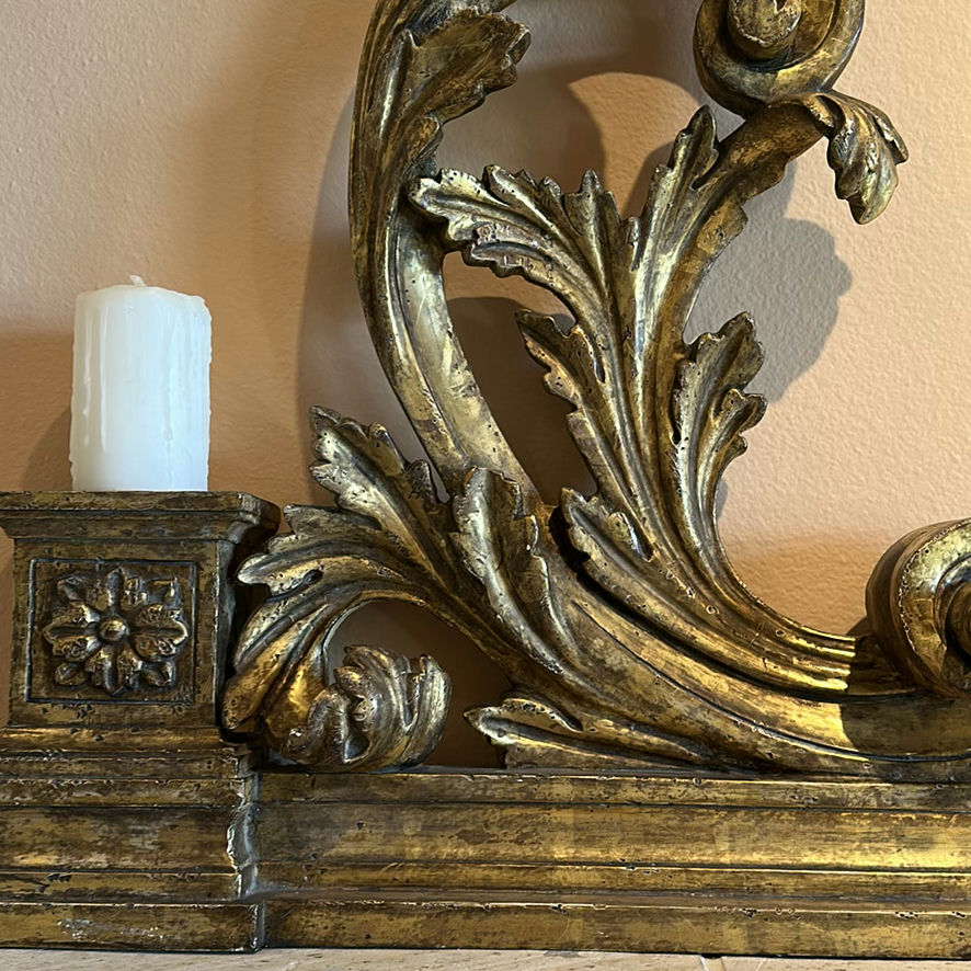Pair of Ornate Scroll Candle Holders - image 4 of 6