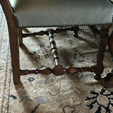 Wood Dining Table and Upholstered Dining Chairs - thumbnail 2 of 8