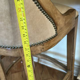 Set of Two Upholstered Bar Stools - thumbnail 8 of 9