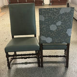 Dining Table, Four Upholstered Chairs, and Decorative Photo Holder - thumbnail 3 of 5