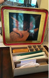 Decorative Tray, Bird Sculpture, and Candle Set - thumbnail 1 of 5