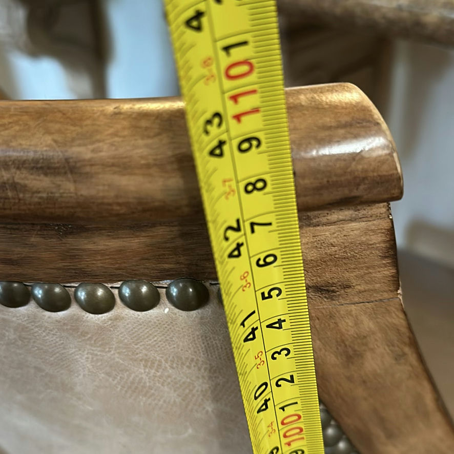 Set of Two Upholstered Bar Stools - image 7 of 9
