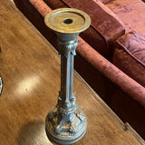 Decorative Candlesticks, Leather Box, Tray, and Metal Letter Opener - thumbnail 9 of 11