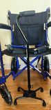 Medline Excel Basic Aluminum Transport Wheelchair and Cane - thumbnail 3 of 8