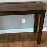 Dark Wood Console Table - thumbnail 2 of 6