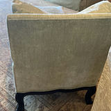 Upholstered Accent Chair and Ottoman - thumbnail 5 of 6