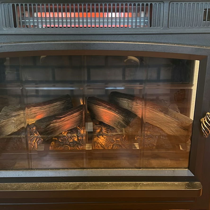 Duraflame Electric Fireplace Heater with Remote - image 2 of 7
