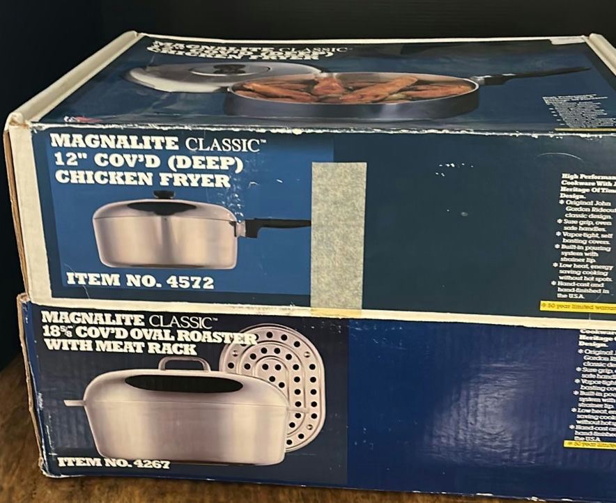 Magnalite Classic Chicken Fryer and Oval Roaster - image 1 of 7