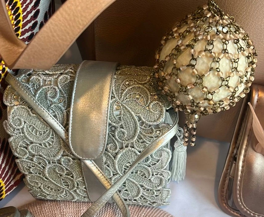 Assorted Handbags, Hat, and Decorative Accessories - image 5 of 10