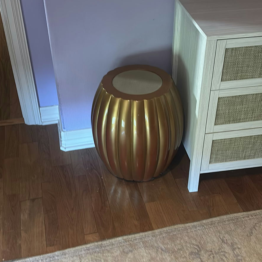 Six-Drawer Dresser and Two Accent Stools - image 1 of 6
