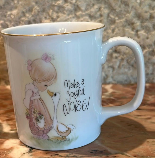Set of Four Illustrated Ceramic Mugs - image 4 of 6