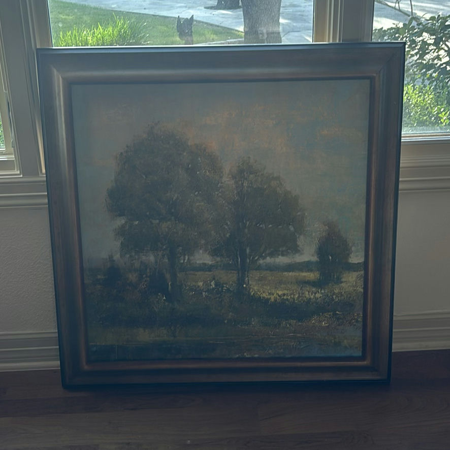 Framed Floral and Landscape Wall Art Prints - image 2 of 5