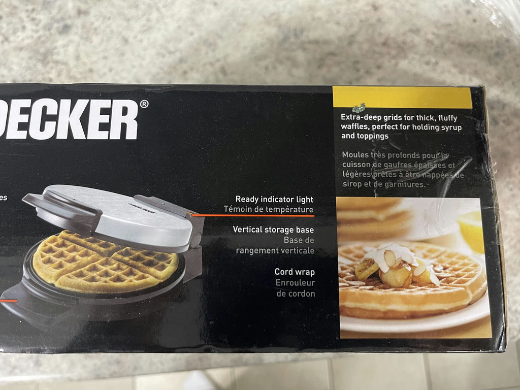 Black & Decker Waffle Maker - image 2 of 3