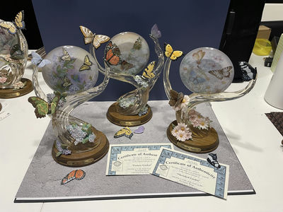 3 Lena Liu’s Butterfly Garden Pcs - Image 1 of 11
