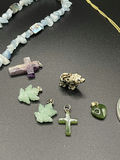 Aquamarine Necklace, Amerik Gold Chain And More - thumbnail 3 of 11