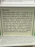 2010 $20 FIne Silver Coin -Selkirk - thumbnail 8 of 9