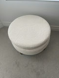 White Storage Pouf - thumbnail 6 of 6