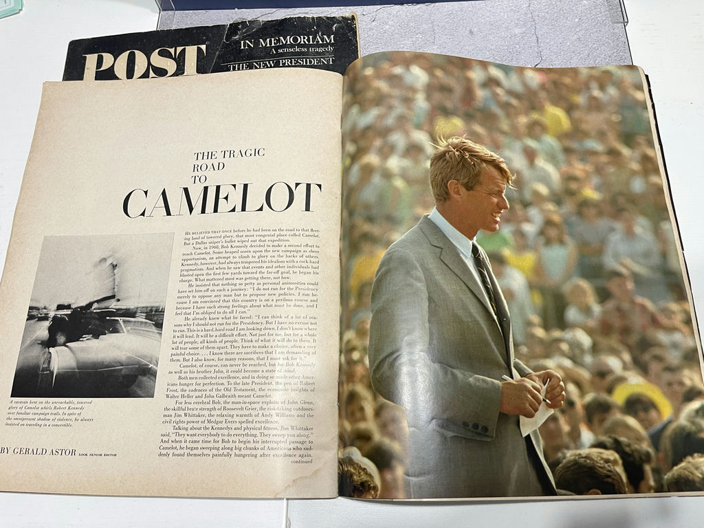 Vintage Look Book And 2 Kennedy Magazines In - image 8 of 13