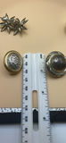 Silver toned clip On Vintage earrings - thumbnail 8 of 10
